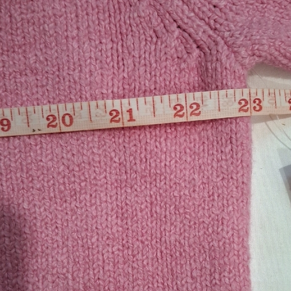 NEW.Old Women's Navy Soft Pink Turtleneck Sweater L - Picture 5 of 8